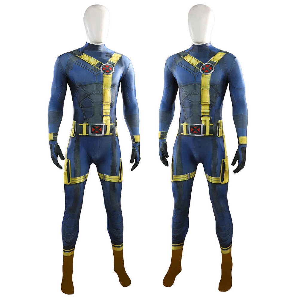 Avengers 5 Doomsday Cyclops Cosplay Costume Jumpsuit