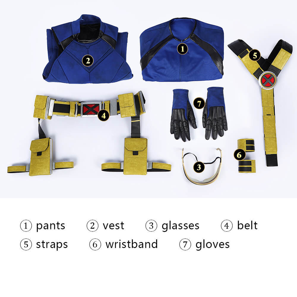 Avengers 5 Doomsday Cyclops Cosplay Costume Upgrade