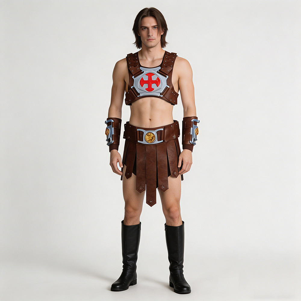 He-Man Adam Glenn Cosplay Costume Masters of the Universe 2026 Movie