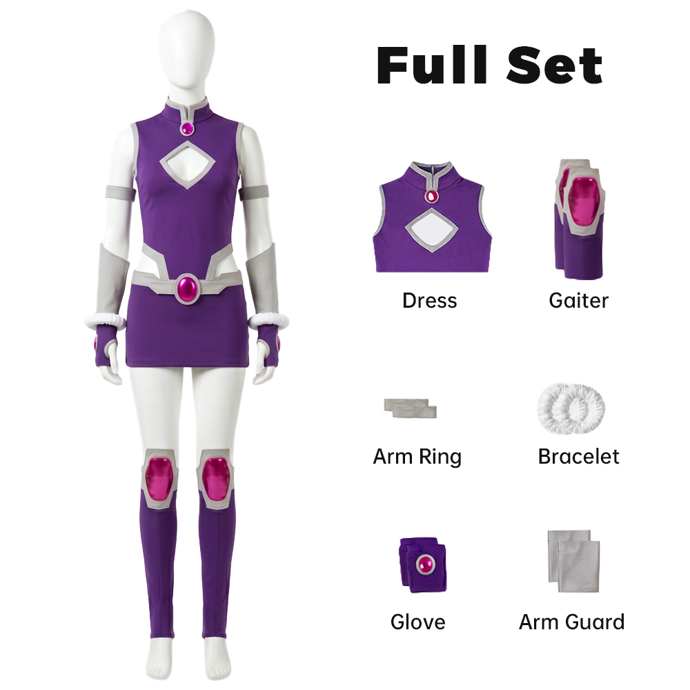 Princess Koriand'r Starfire Cosplay Costume