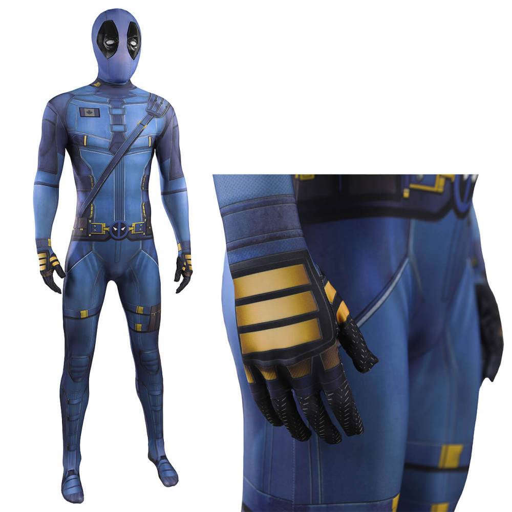 Avengers 5 Doomsday Deadpool X-Force Bodysuit Cosplay Costume