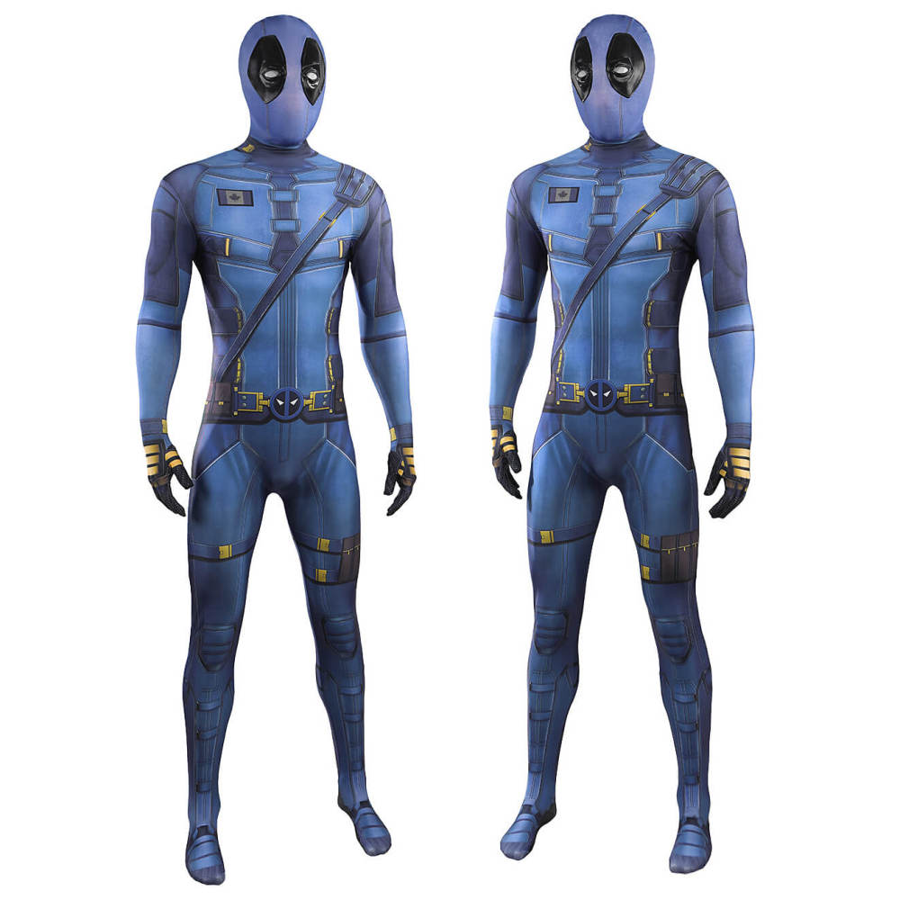 Avengers 5 Doomsday Deadpool X-Force Bodysuit Cosplay Costume