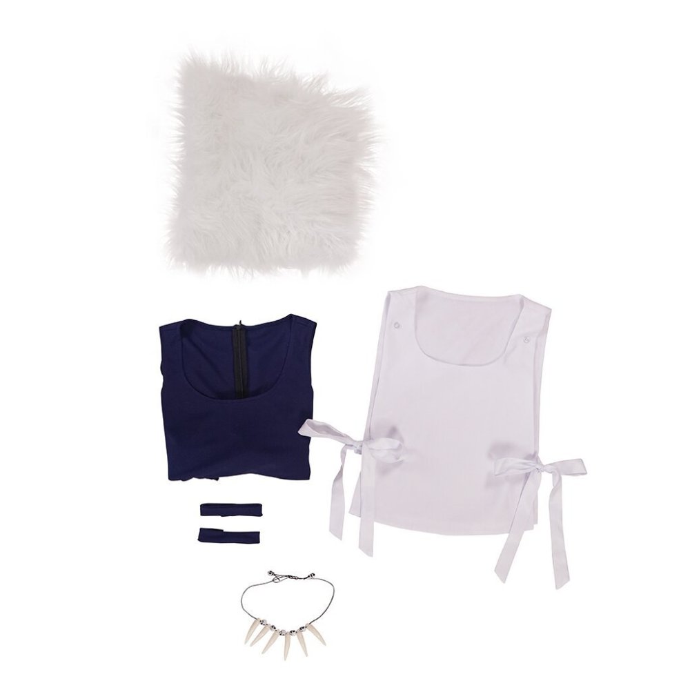 Princess Mononoke San Wolf Girl Cosplay Costume