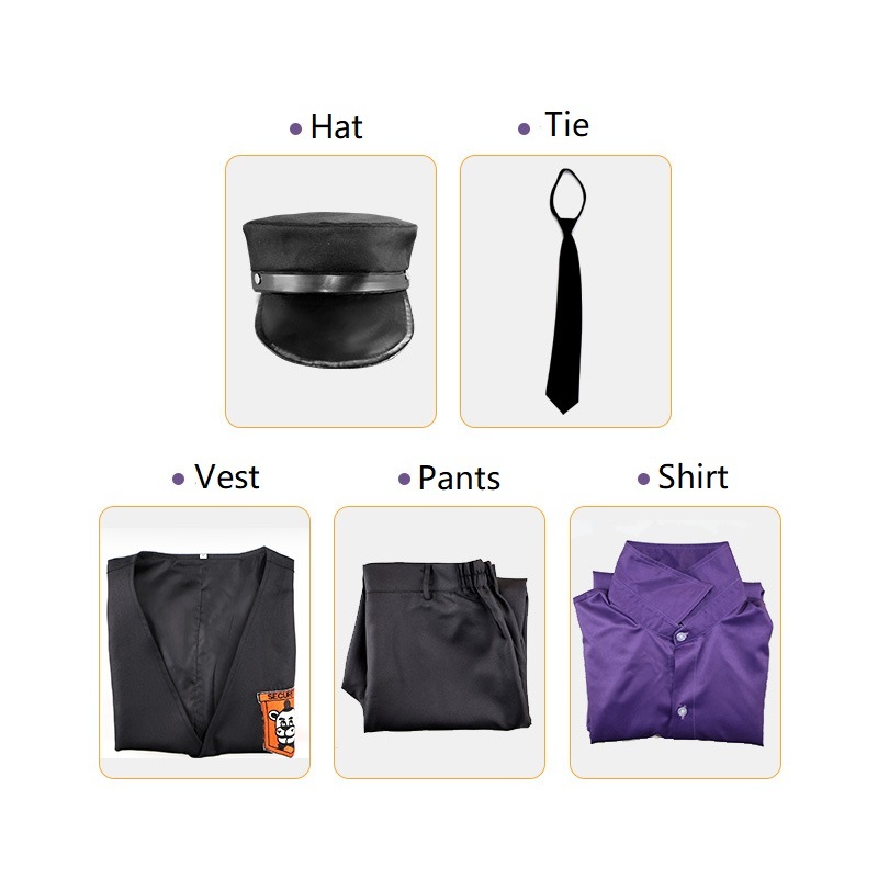 Purple Guy William Afton Cosplay Costume