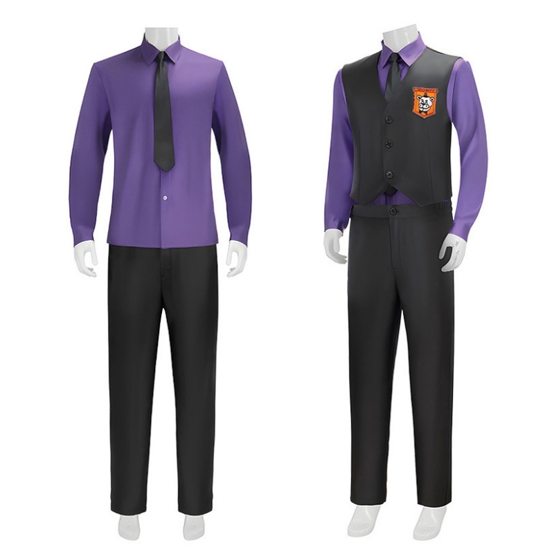 Purple Guy William Afton Cosplay Costume