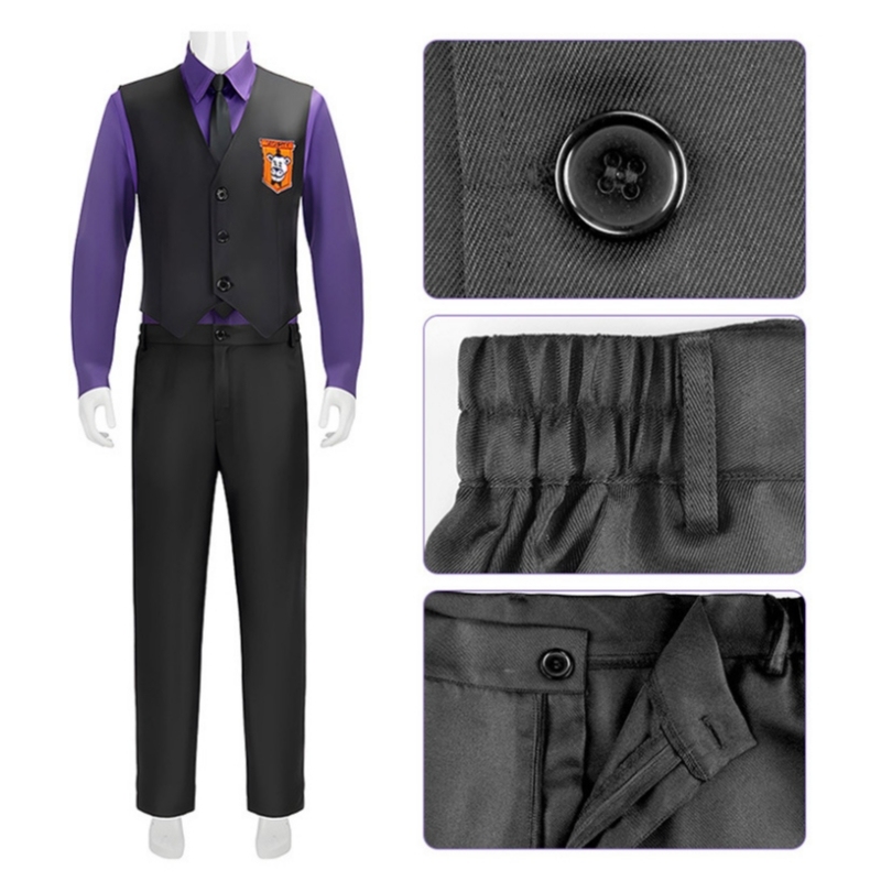Purple Guy William Afton Cosplay Costume