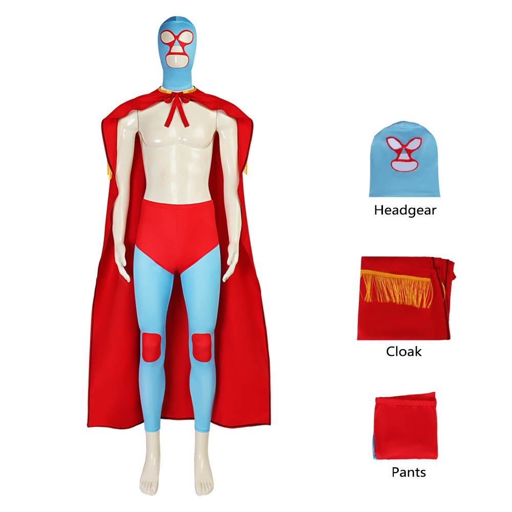 Nacho Costume Mask Nacho Libre Ignacio Cosplay Style B
