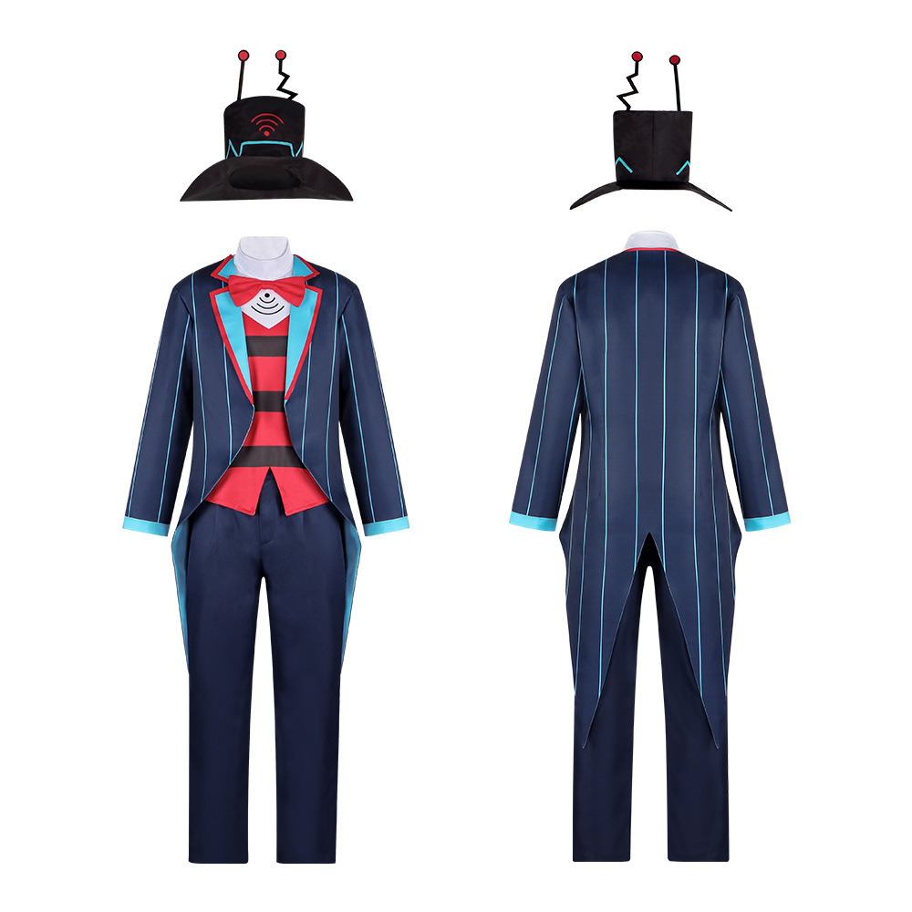 Hazbin Hotel Vox Cosplay Costume Hallowcos