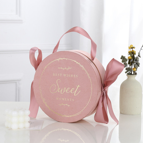 Handmade Gift Box,Round Shape Gift Box, Tube Shape Gift Box