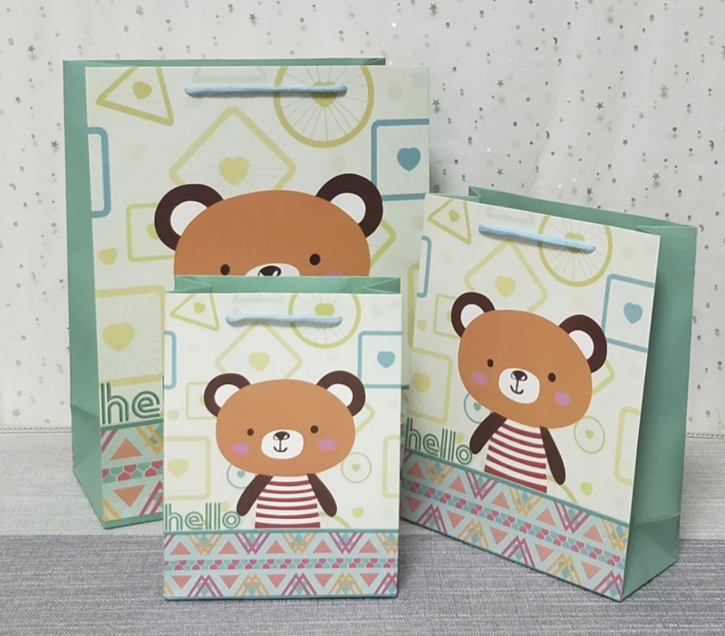 Printed Paper Bag for Gift,Shopping,Clothing,Drink