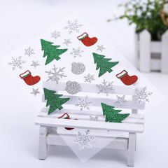Christmas Window Clings, Snowflake Decorations,Decal Stickers, Party Ornaments for Christmas Decals for Home Office