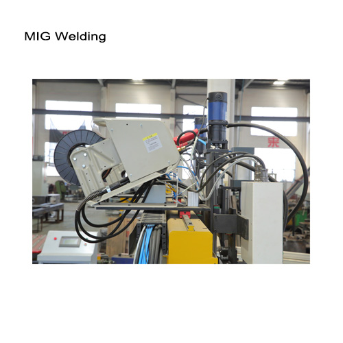 Circumferential seam welding（MIG Welding） equipment for inner and outer bladder