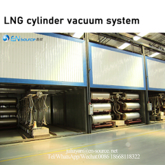 LNG cylinder vacuum system