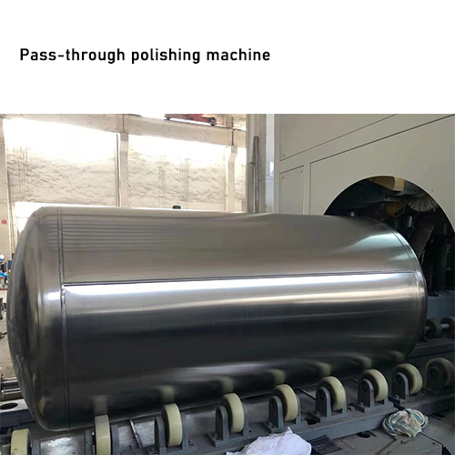 Pass-through polishing machine