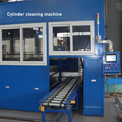 Cylinder cleaning machine
