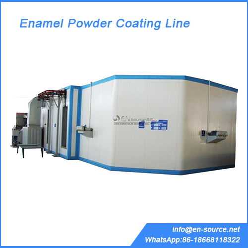 Automatic Enamel Powder Coating Machinery Production Line