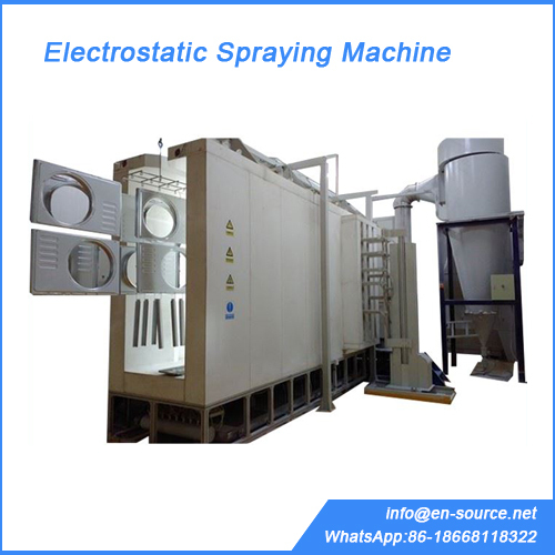 Solar Water Heater Storage Outer Tank Electrostatic Spraying Machine