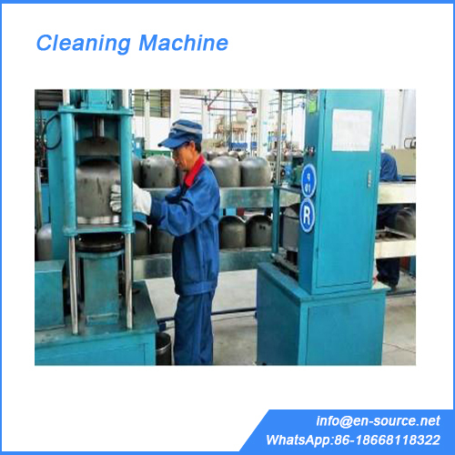 LPG Cylinder Dish End Cleaning Machine