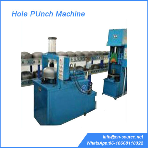 LPG Cylinder Dish End Hole Punch Machine