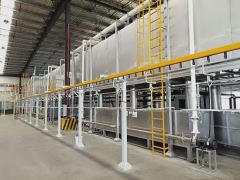 Electric Water Heater Inner Tank Production Line Electrostatic Spraying Machine Line