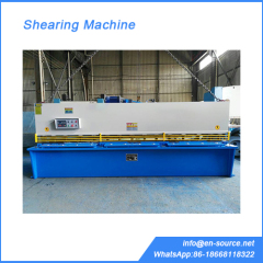 Shearing machine for LPG production line