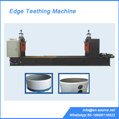 Outer tank edge bending machine-two side