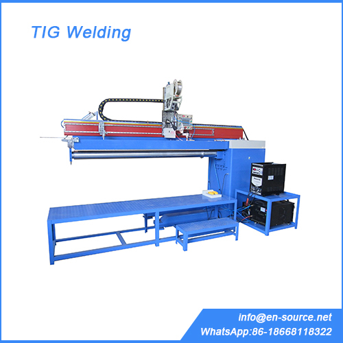 Solar Water Heater Inner Tank Automatic Tig Linear Welding Machine-Open Type