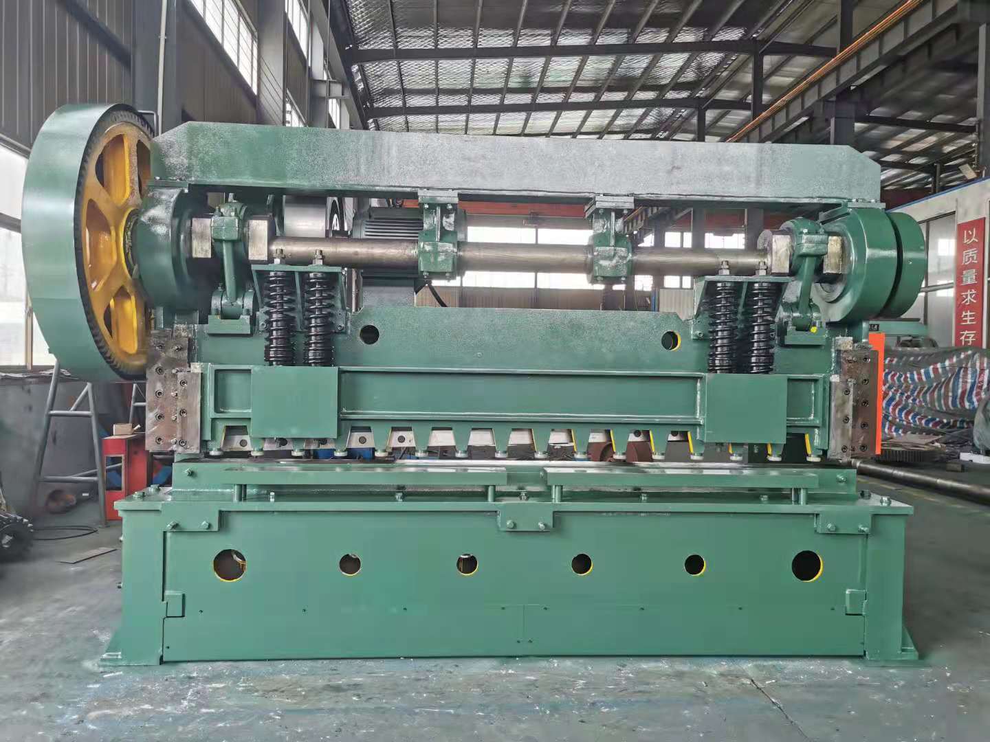 QH11- Large Mechanical Plate Shears Power Shearing Machine Hydraulic Metal Shearing Machine