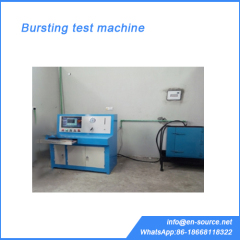 Bursting test machine