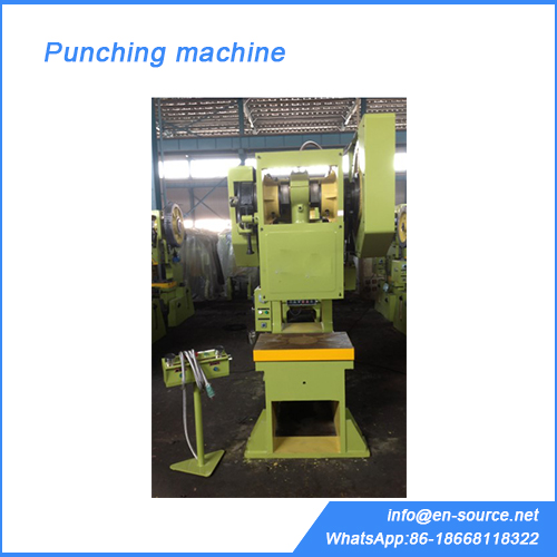 Punching machine for electric water heater production line