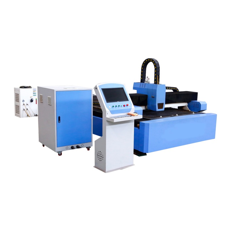 Single platform fiber laser cutting machine