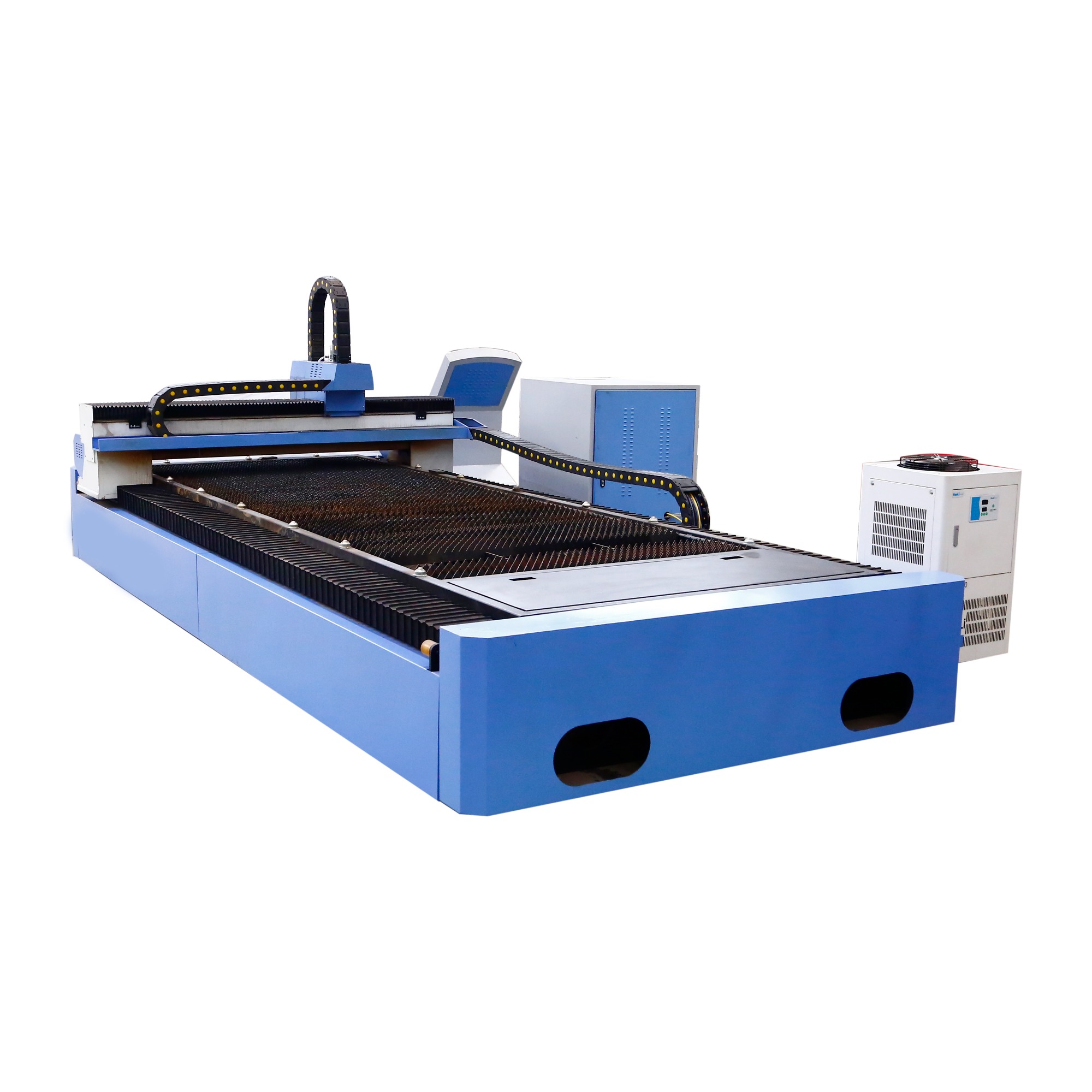 Single platform fiber laser cutting machine