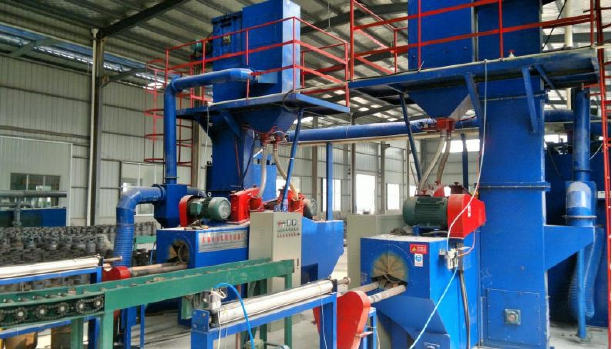 Shot Blasting Machine for LPG Cylinder & Pressure Vessel Production