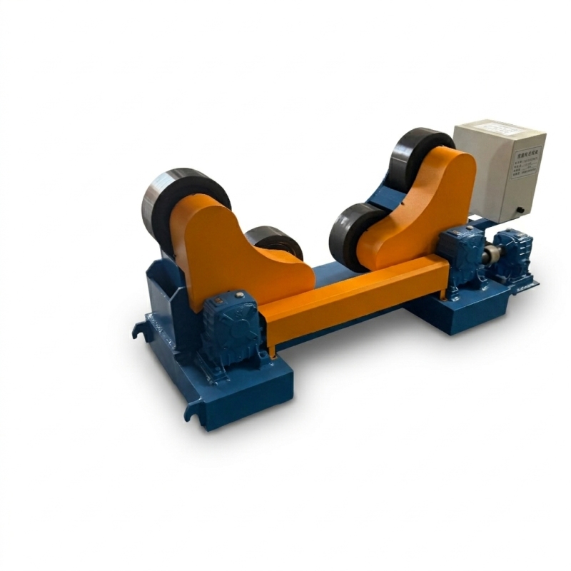 250T Heavy Duty Motorized Traveling Welding Rotator for Large Tank Fabrication