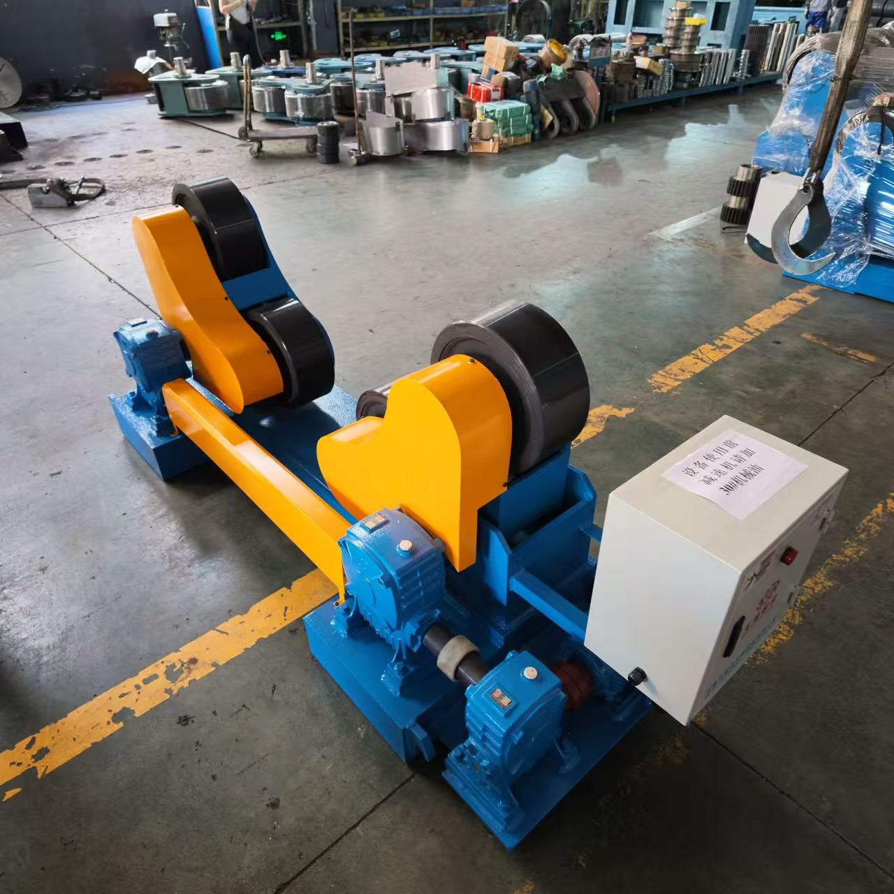 10T Heavy Duty Welding Rotator for Pressure Vessel Tank Fabrication