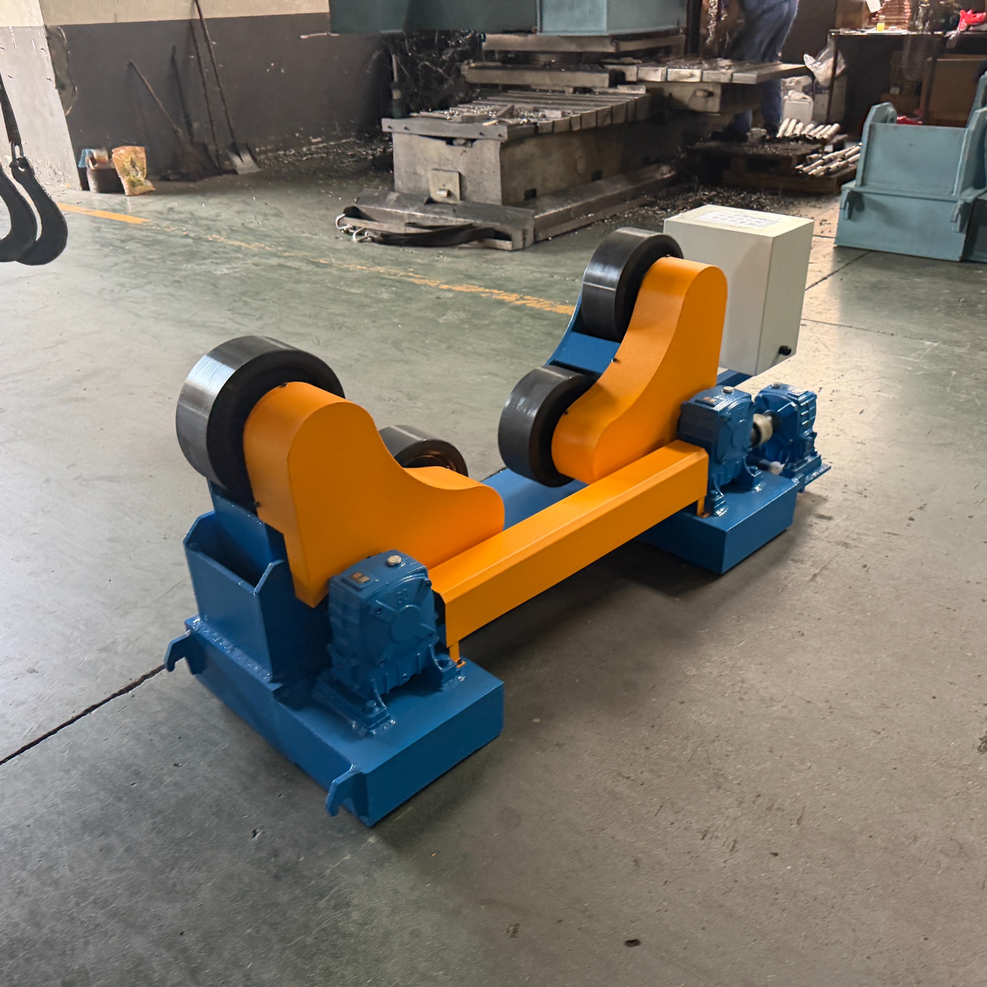 10T Heavy Duty Welding Rotator for Pressure Vessel Tank Fabrication
