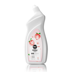 -Wholesale Only- Custom Label Toilet Cleaning Liquid - Peach & Cherry Blossom – 500ml