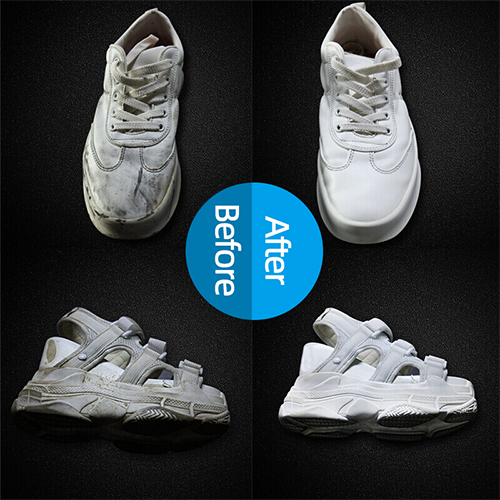 -Wholesale Only- Custom Label Sneaker Cleaner Kit in Zip Lock Polybag