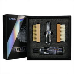 -Wholesale Only- Custom Label Sneaker Cleaner Kit with Two Brushes