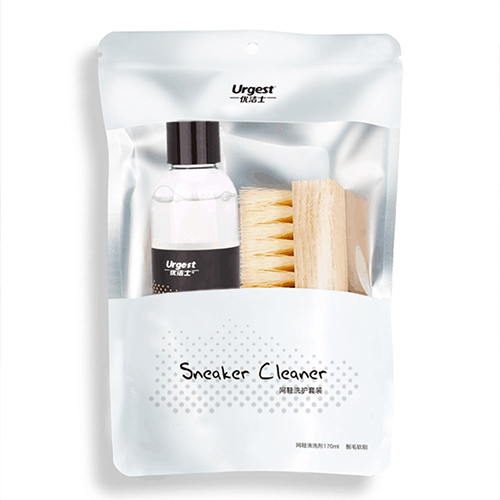 -Wholesale Only- Custom Label Sneaker Cleaner Kit in Zip Lock Polybag