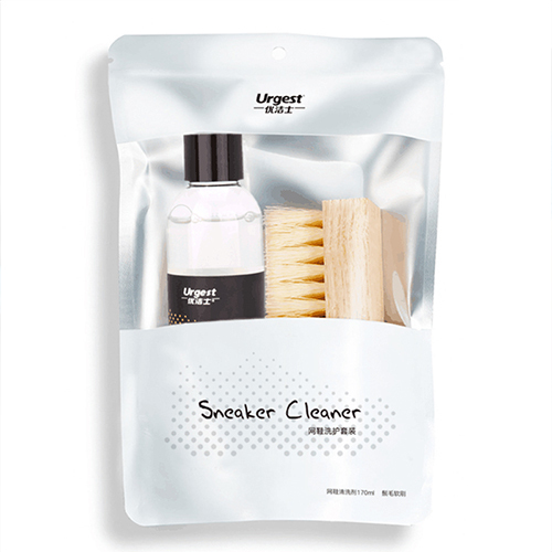-Wholesale Only- Custom Label Sneaker Cleaner Kit in Zip Lock Polybag