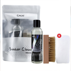 -Wholesale Only- Custom Label Sneaker Cleaner Kit in Zip Lock Polybag