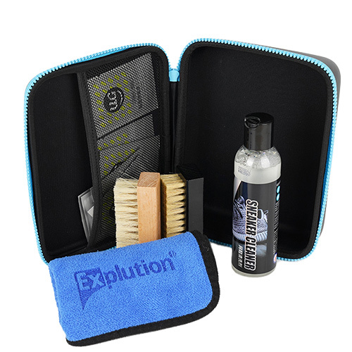 -Wholesale Only- Custom Label Premium Portable Sneaker Cleaner Kit in EVA Box