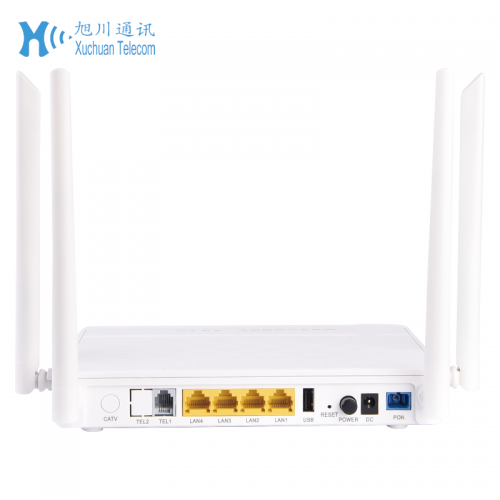 4GE+VOIP+2.4G/5G WIFI Dual Band ONU