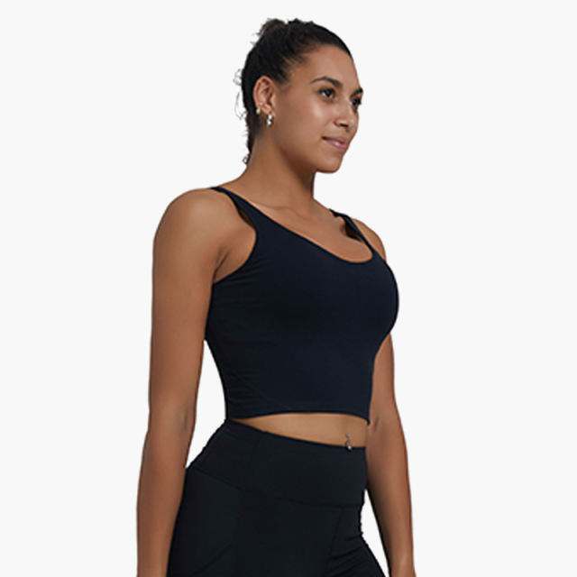 U Back Longline Sports Bra (4 Colors)