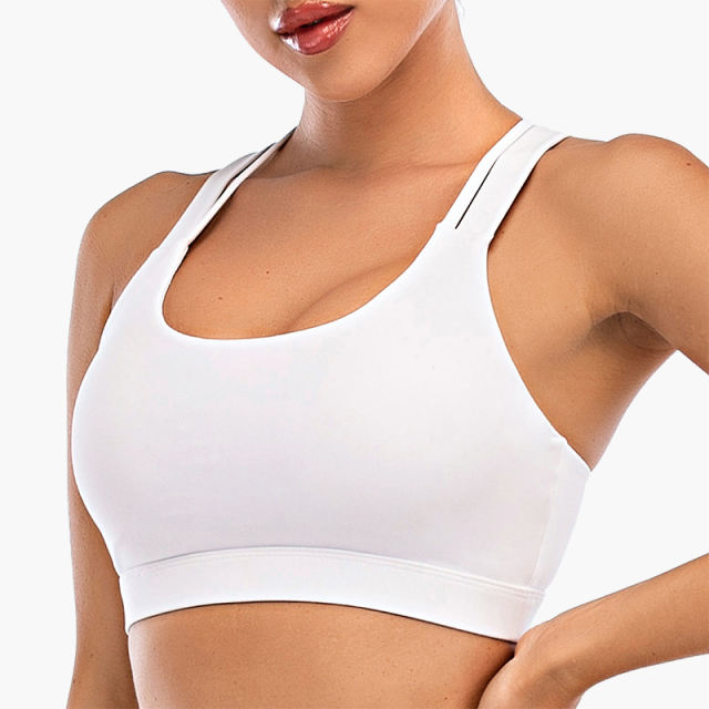 Criss-Cross Back Sports Bra (5 Colors)