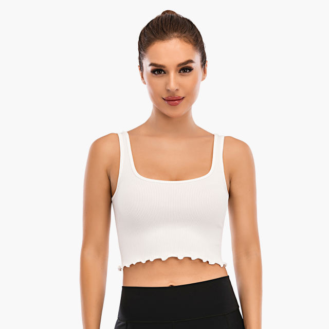 Summer Solid Sleeveless Y2K T Shirt (5 Colors)