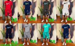 Men's Short Sleeve Shorts Suit(M-3XL)