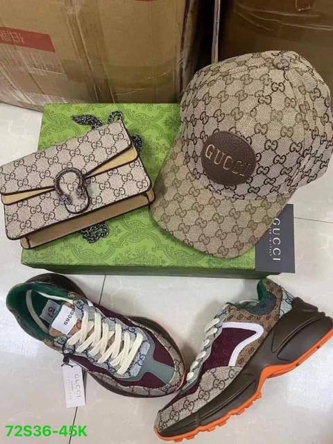 Purses and hats and sneakers    (36-45)