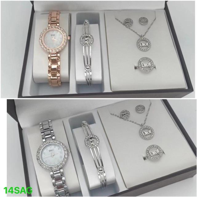 Watches and jewelry set